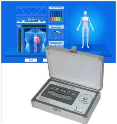 Analizador corporal de resonancia magnética cuántica Analizador de salud de todo el cuerpo con instrumento de análisis de informes